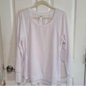 White  Sweatshirt with gold wings